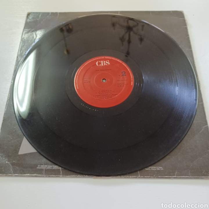 Discos de vinilo: THE PASADENAS FUNNY FEELING 1989 CBS - Foto 5