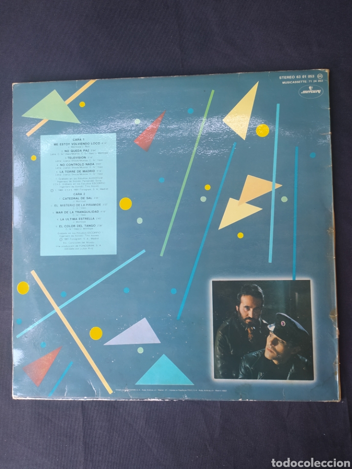 Discos de vinilo: LP Azul y Negro - Foto 2