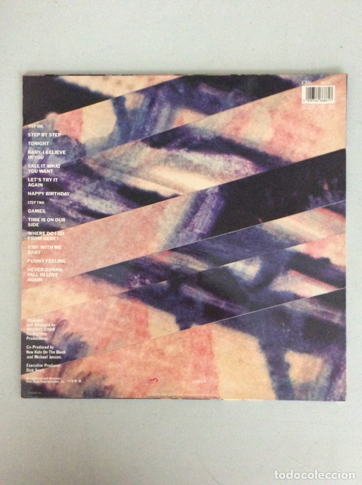Discos de vinilo: New Kids on the block. Step by step - Foto 2