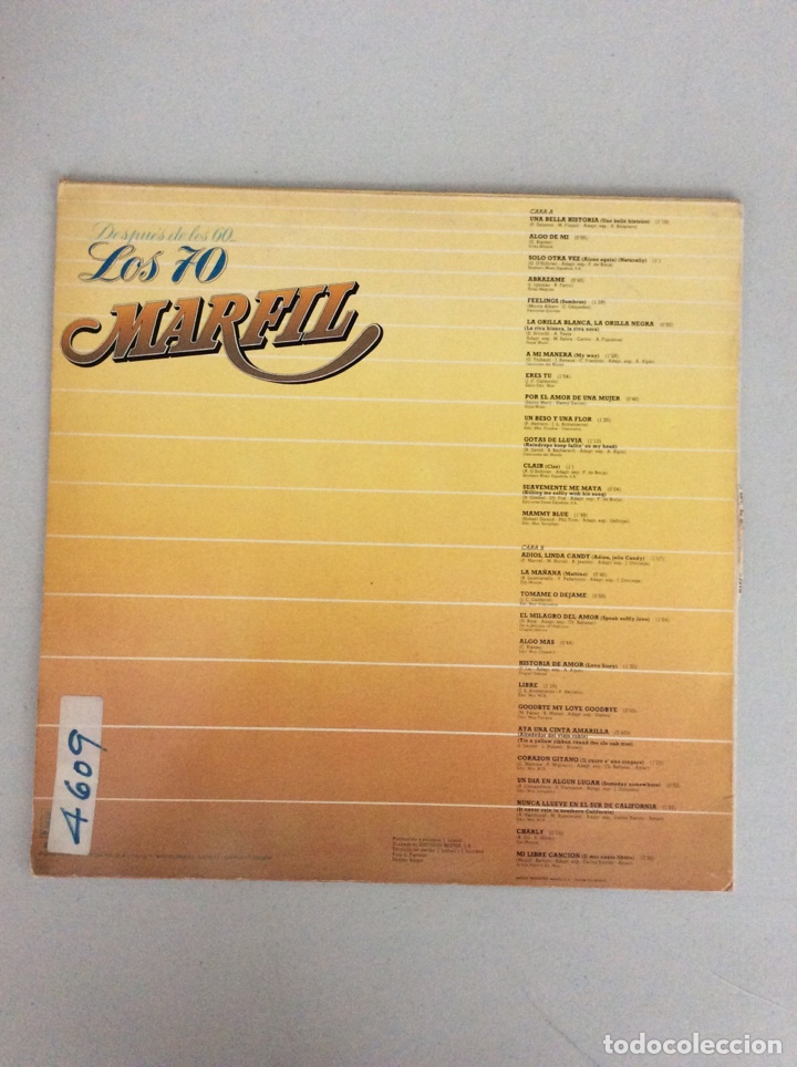 Discos de vinilo: Marfil. Despu&eacute;s de los 60 los 70 - Foto 2