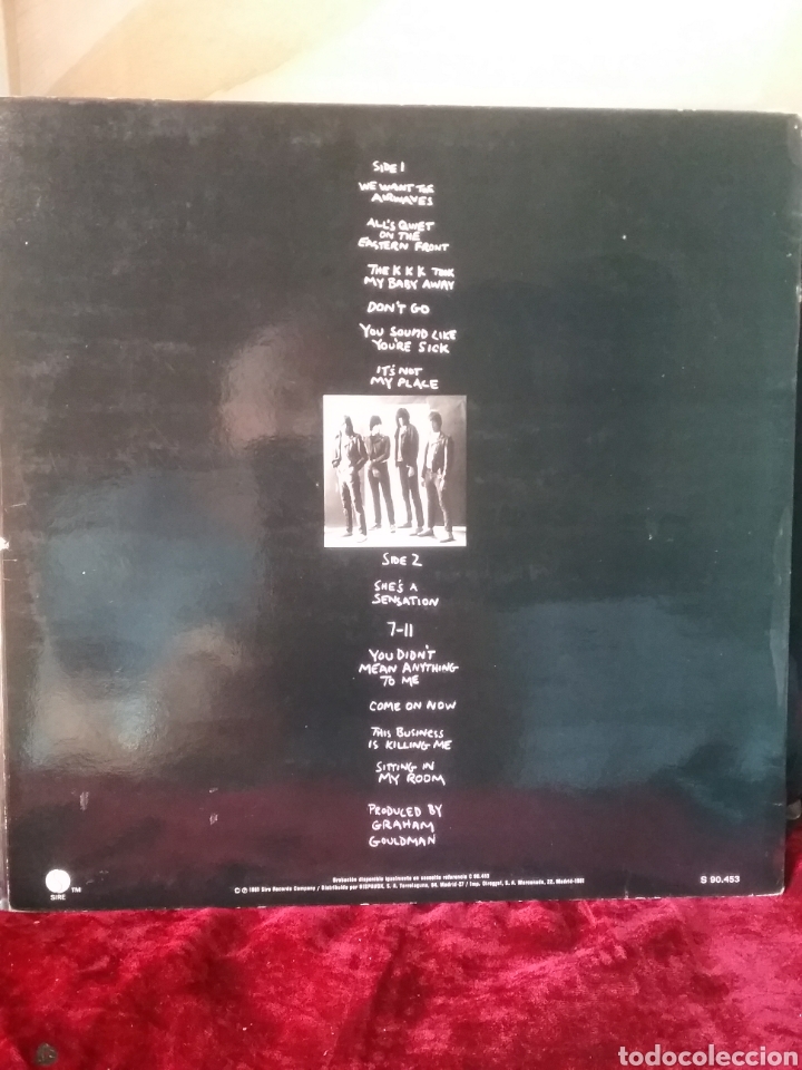 Discos de vinilo: RAMONES 1981 Sire .Hispavox Records Spain - Foto 2