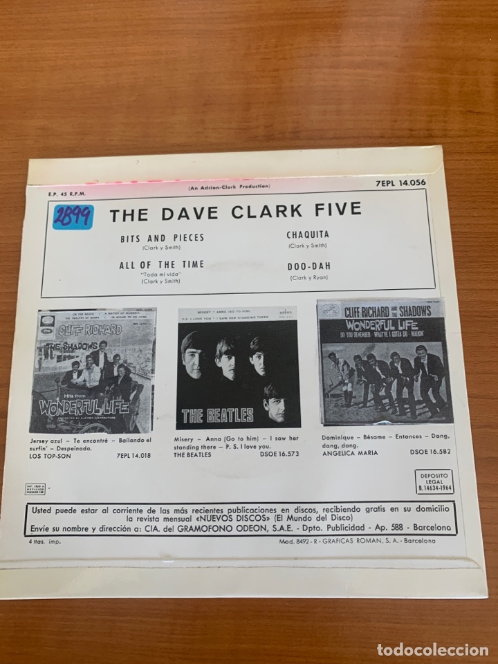 Discos de vinilo: The Dave Clark Five- Bits and Pieces - Foto 2