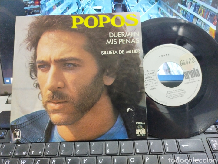Discos de vinilo: Popos single duermen mis penas 1976 - Foto 1