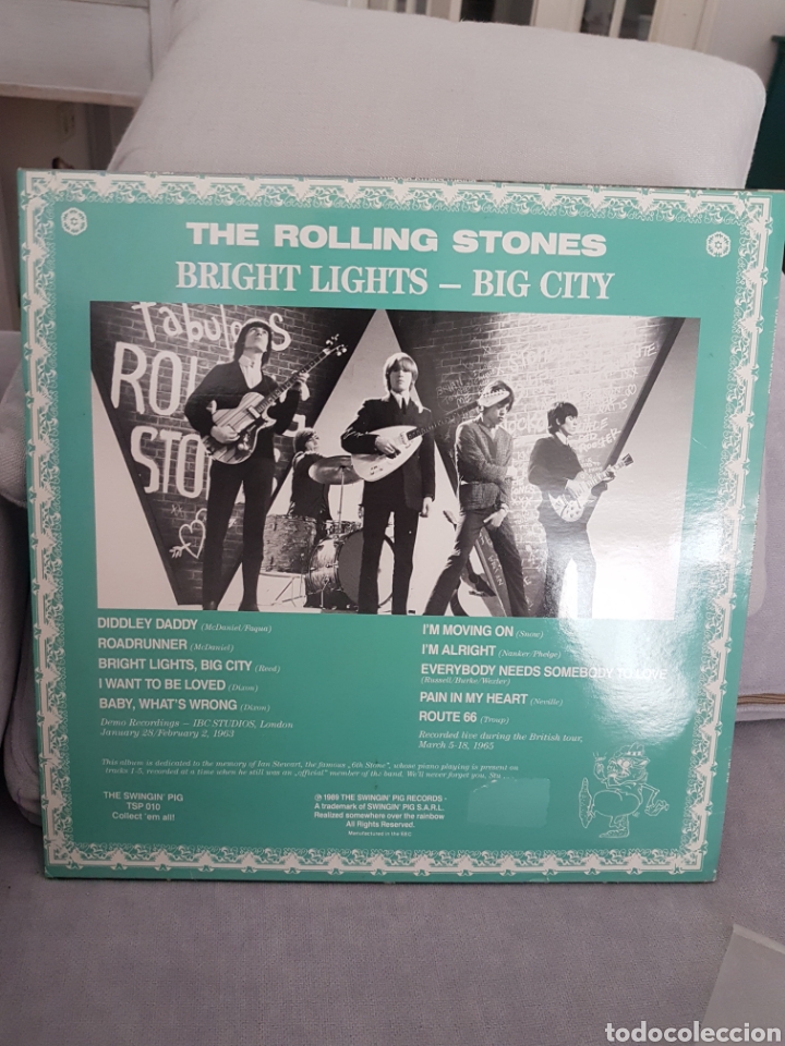 Discos de vinilo: ROLLING STONES BRIGHT LIGHTS BIG CITY - Foto 2