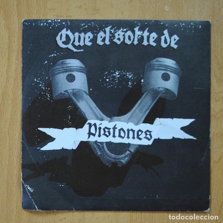 Discos de vinilo: PISTONES - QUE EL SOL TE DE / EL AVARO - SINGLE - Foto 1