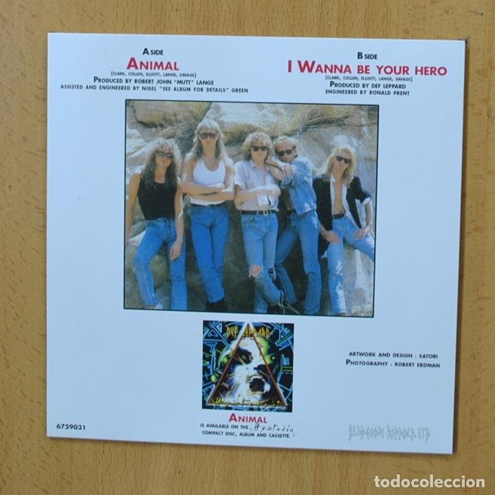 Discos de vinilo: DEF LEPPARD - ANIMAL - SINGLE - Foto 2