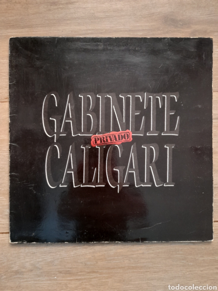 Discos de vinilo: GABINETE CALIGARI, PRIVADO - Foto 3