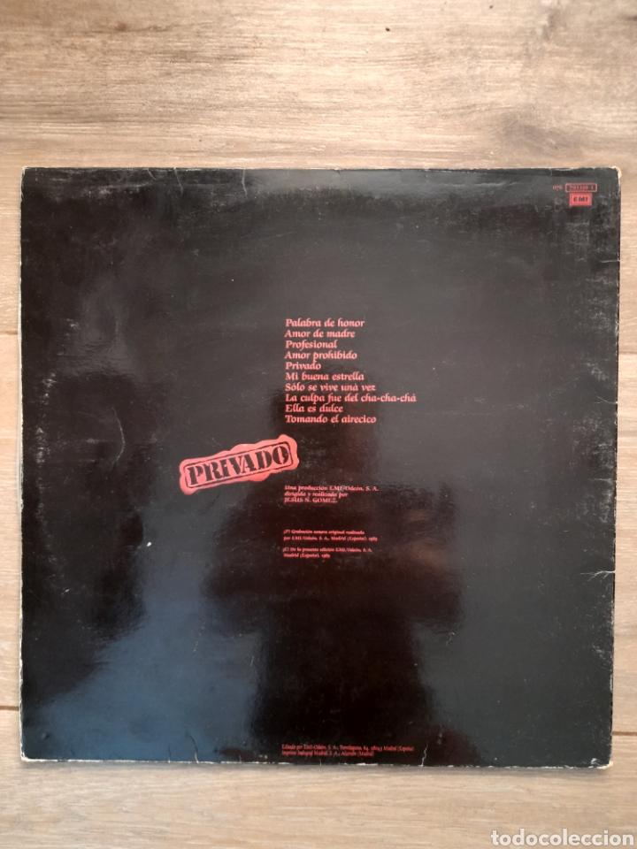 Discos de vinilo: GABINETE CALIGARI, PRIVADO - Foto 4