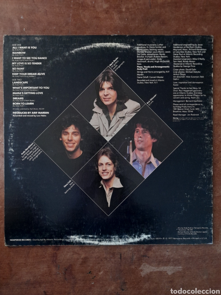 Discos de vinilo: ANDY PRATT, SHIVER IN THE NIGHT - Foto 2