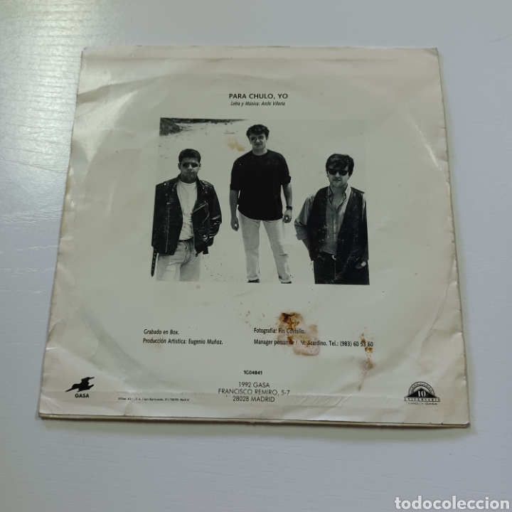 Discos de vinilo: MALA VIDA - PARA CHULO YO 1992 - Foto 2