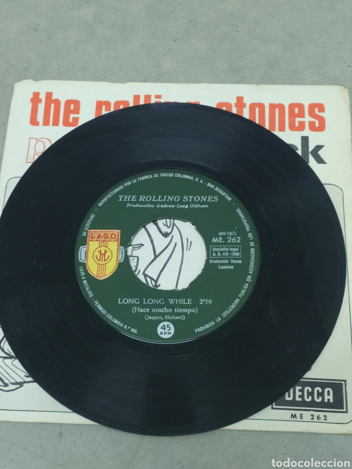 Discos de vinilo: THE ROLLING STONES - PAINT IT, BLACK - DECCA 1966 - Foto 3