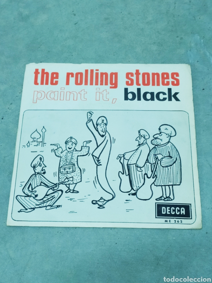 Discos de vinilo: THE ROLLING STONES - PAINT IT, BLACK - DECCA 1966 - Foto 1