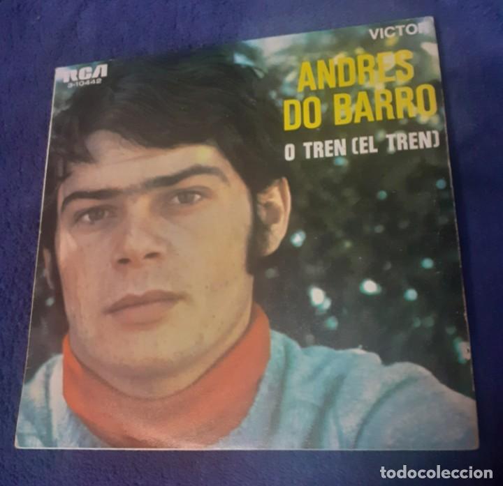 Discos de vinilo: single de Andres Do barro O tren, - Foto 1 - 267692754
