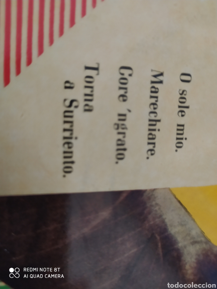 Discos de vinilo: Single Giuseppe Di Stefano. Canciones napolitanas. - Foto 5