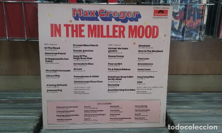 Discos de vinilo: Max Greger. In The Miller Mood. Polydor, ref. 2459 054 - LP - Foto 2