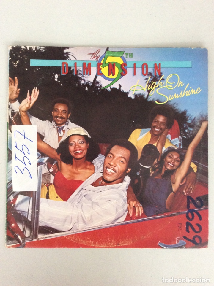 Discos de vinilo: The 5th dimension. High on sunshine - Foto 1
