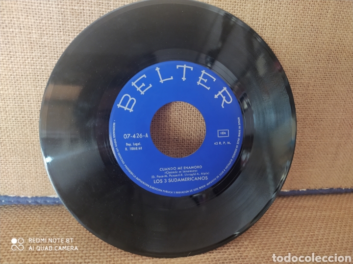 Discos de vinilo: Single Los 3 sudamericanos - Foto 2