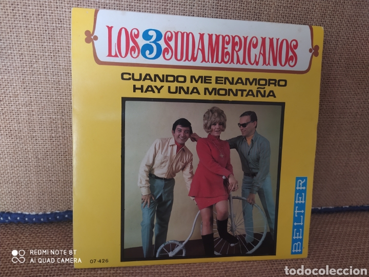 Discos de vinilo: Single Los 3 sudamericanos - Foto 1