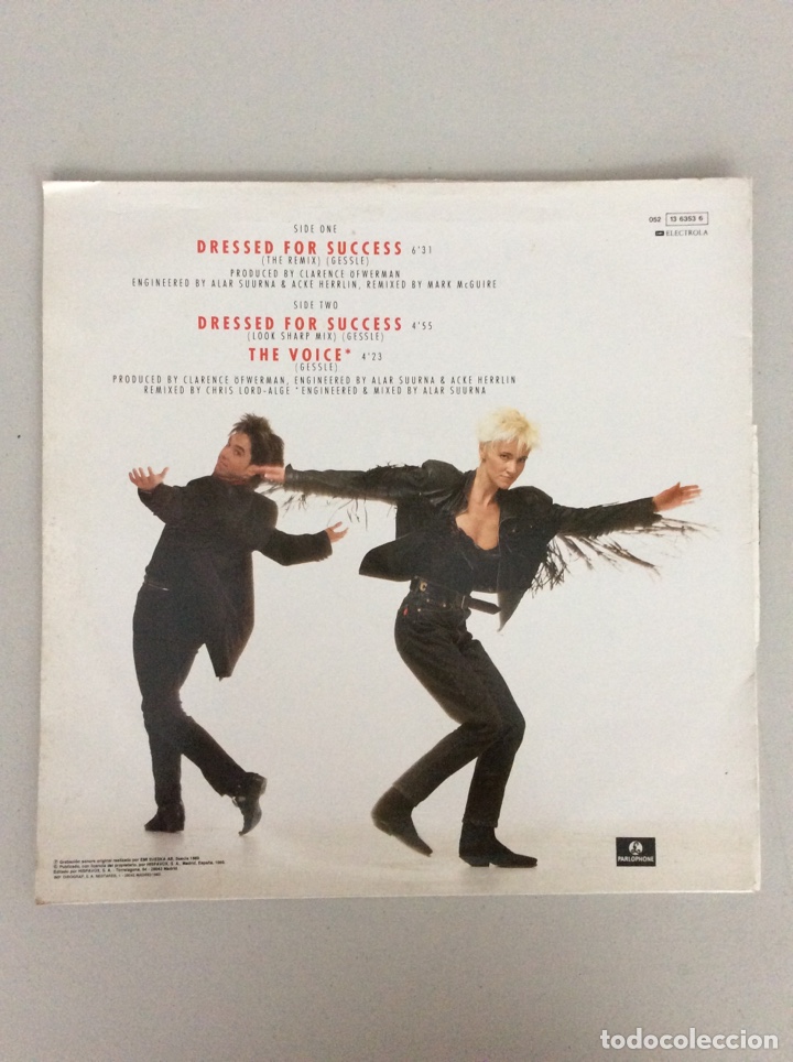 Discos de vinilo: Roxette. Dressed for success - Foto 2