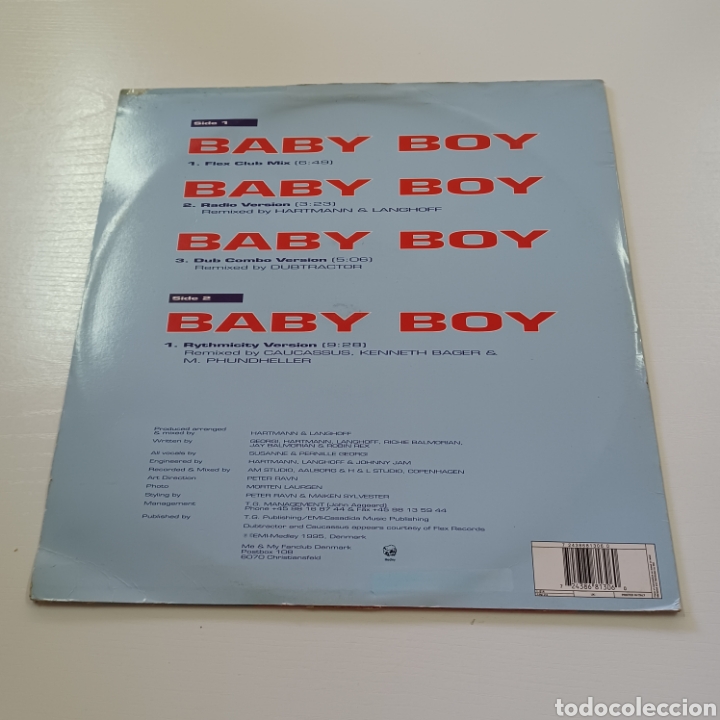 Discos de vinilo: ME & MY - BABY BOY 1995 LP - Foto 5