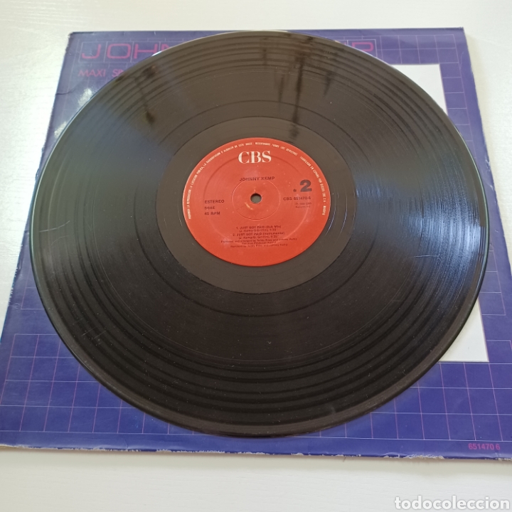 Discos de vinilo: JOHNNY KEMP - JUST GOT PAID 1988 - Foto 5