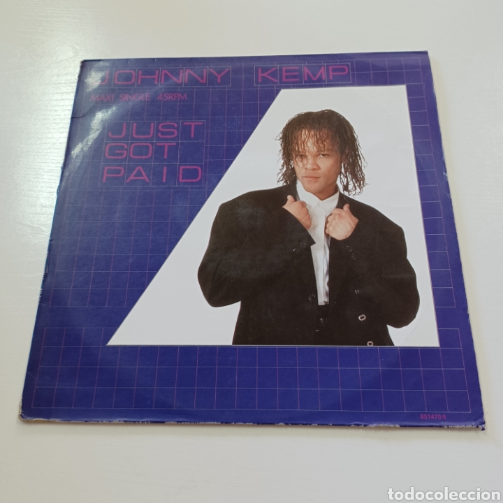 Discos de vinilo: JOHNNY KEMP - JUST GOT PAID 1988 - Foto 1