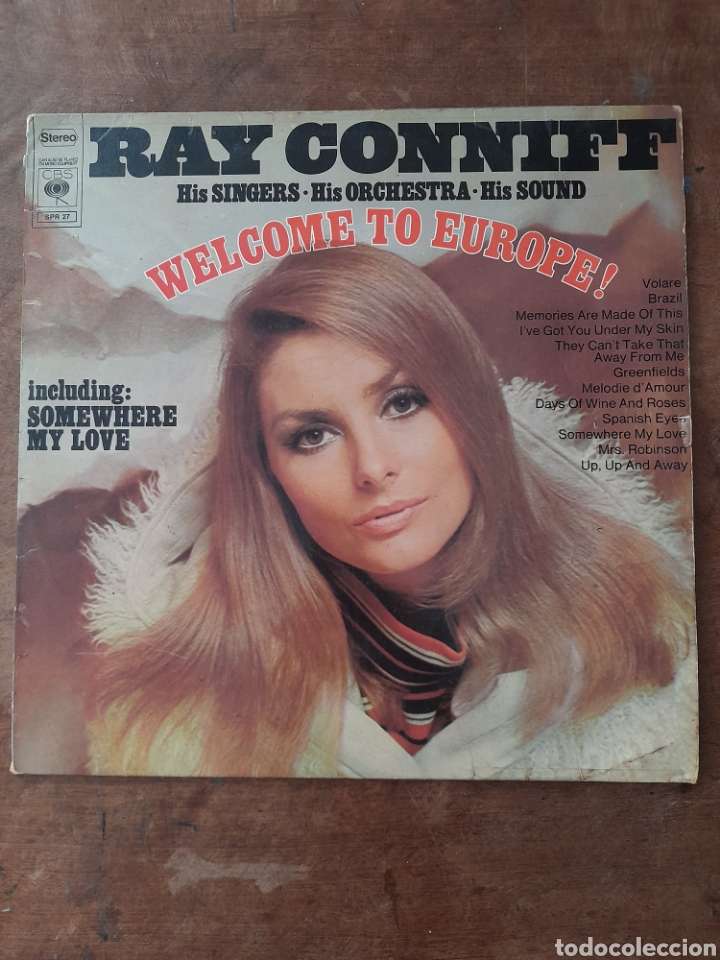 Discos de vinilo: RAY CONNIFF AND SINGERS, WELCOME TO EUROPE - Foto 1