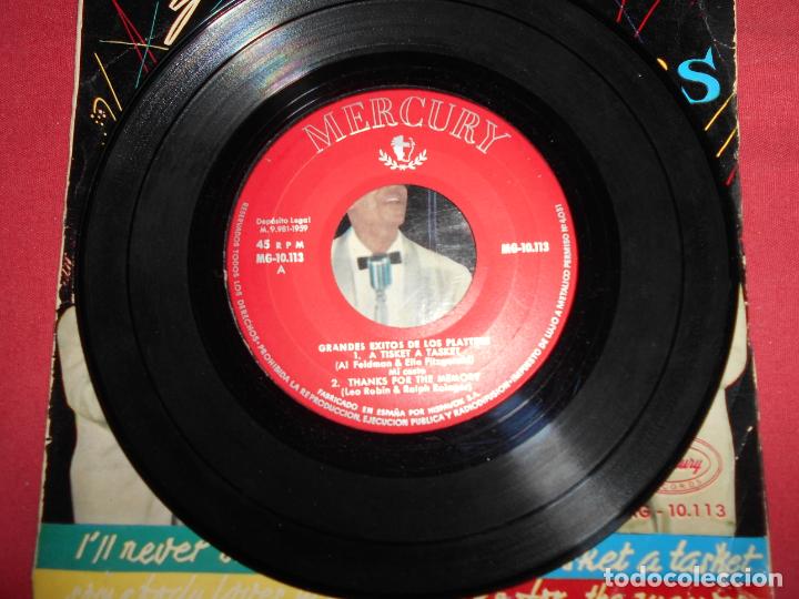 Discos de vinilo: THE PLATTERS EP A&Ntilde;O 1959 - Foto 3