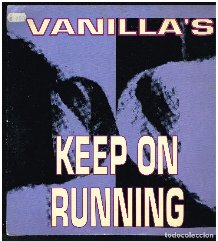 Discos de vinilo: VANILLAS - KEEP ON RUNNING - MAXI SINGLE 1990 - ED. ESPA&Ntilde;A - Foto 1