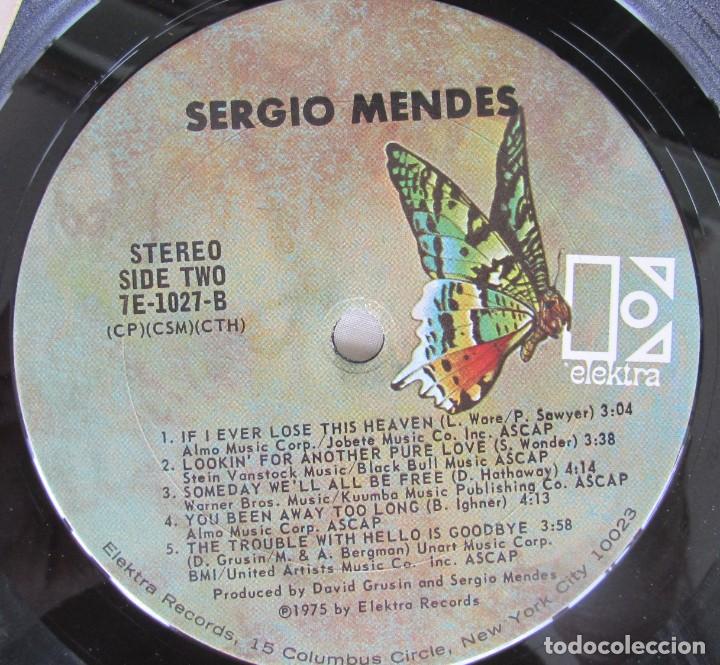 Discos de vinilo: Lp. Sergio Mendes. Elektra Records. 1975. - Foto 3