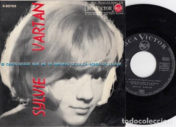 Discos de vinilo: SYLVIE VARTAN - SI YO CANTO - EP DE VINILO EDICION ESPA&Ntilde;OLA C-67
