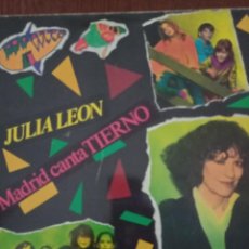 Discos de vinilo: LP JULIA LEON MADRID CANTA TIERNO 1986 RNE NUEVO