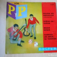Discos de vinilo: P Y P, LOS, EP, BALADA DEL AMANECER (DANSEVISE) + 3, AÑO 1963