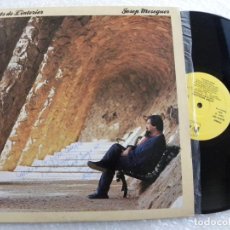 Discos de vinilo: JOSEP MESEGUER -CANTS DE L'INTERIOR -LP 1986 -FIRMADO Y DEDICADO. Lote 267829514