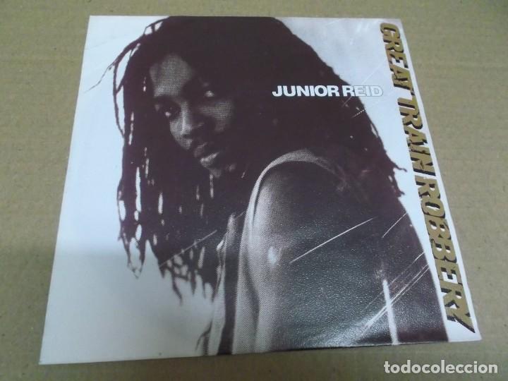 Discos de vinilo: JUNIOR REID (SN) GREAT TRAIN ROBBERY A&Ntilde;O 1991 - Foto 1