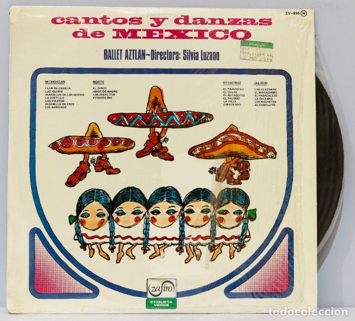 Disques de vinyle: LP. CANTOS Y DANZAS DE MEXICO. BALLET AZTLAN