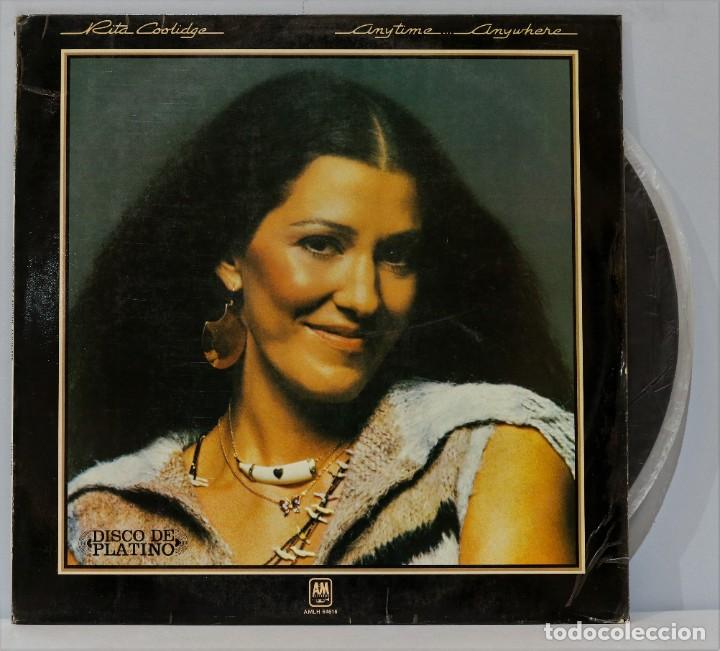 Discos de vinilo: LP. RITA COOLIDGE. ANYTIME ANYWHERE - Foto 1