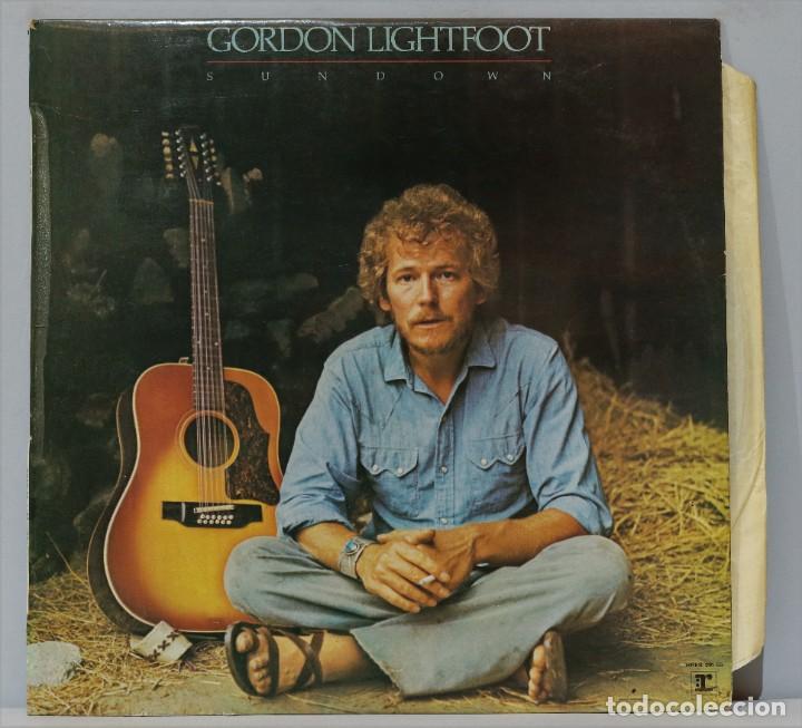 Discos de vinilo: LP. GORDON LIGHTFOOT. SUNDOWN - Foto 1