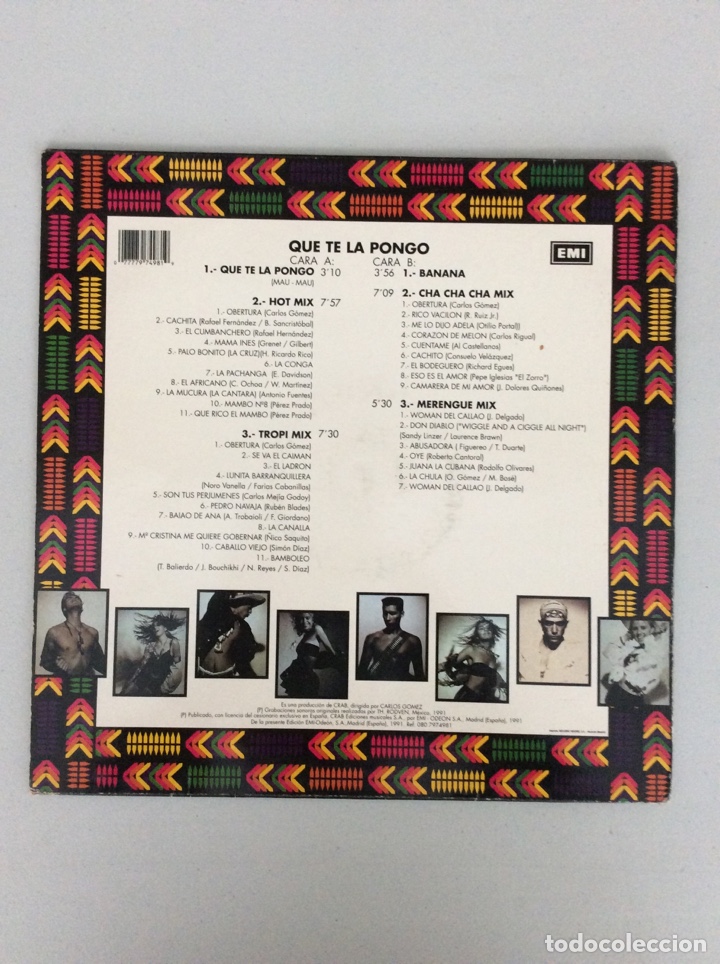 Discos de vinilo: Garibaldi. Que te la pongo - Foto 2