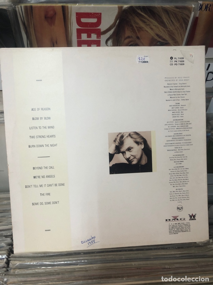 Discos de vinilo: John Farnham age of reason - Foto 2