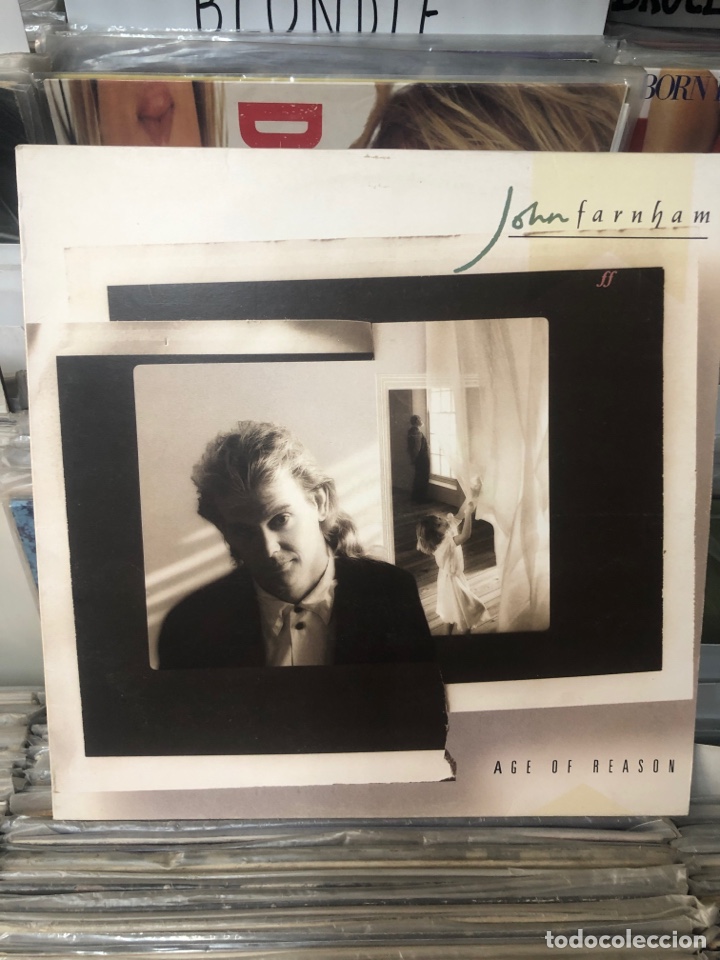 Discos de vinilo: John Farnham age of reason - Foto 1