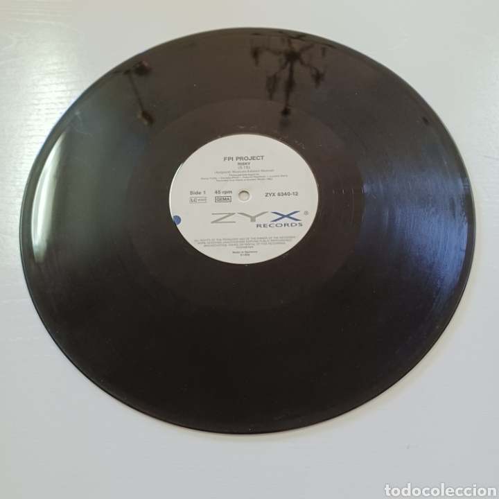 Discos de vinilo: FPI PROJECT - RISKY 1990 ZYX RECORDS - Foto 4