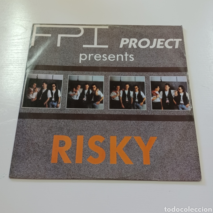 Discos de vinilo: FPI PROJECT - RISKY 1990 ZYX RECORDS - Foto 1