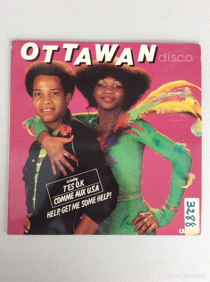 Disques de vinyle: Ottawan disco. Including: t&rsquo;es ok. Comme Auxiliadora USA.