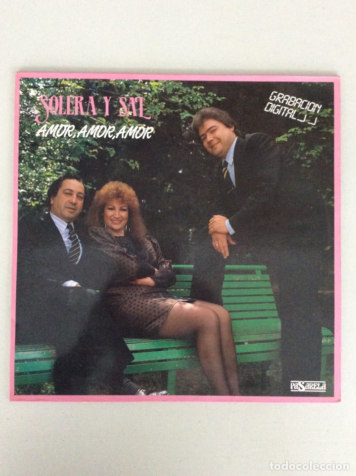 Disques de vinyle: Solera y sal. Amor, amor, amor.