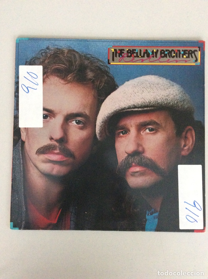 Discos de vinilo: The Bellamy brothers. Restless - Foto 1