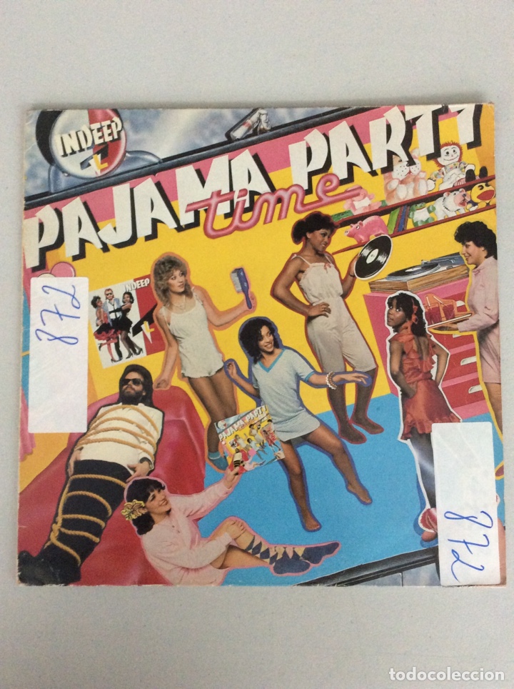 Discos de vinilo: Indeep. Pajama party time. - Foto 1