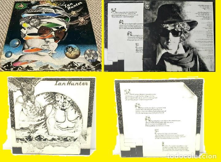 Discos de vinilo: mott the hoople, ian hunter 75, 1&ordm; LP, MICK RONSON GUITAR, COMPLET ORG EDIT + SUPER ENCARTE, EXC !!