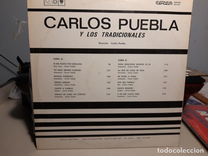 Discos de vinilo: LP CARLOS PUEBLA Y LOS TRADICIONALES - Foto 2