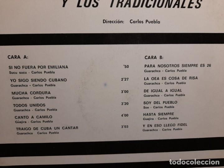 Discos de vinilo: LP CARLOS PUEBLA Y LOS TRADICIONALES - Foto 3